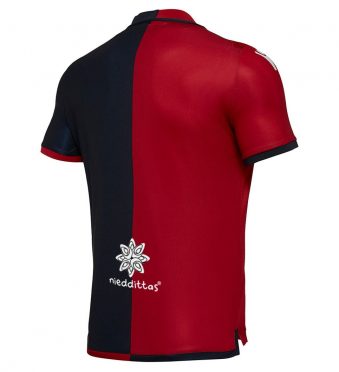 Retro prima maglia Cagliari 2018-2019