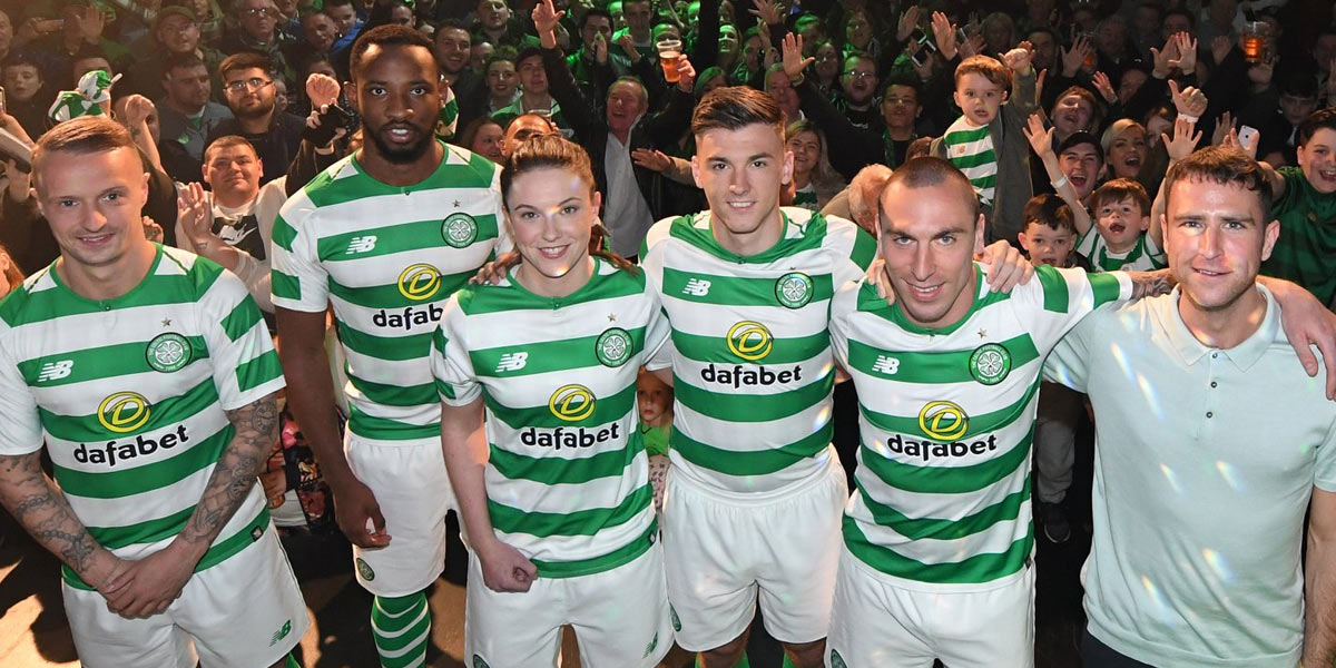 Presentazione maglia Celtic 2018-2019 Glasgow