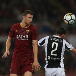 Dzeko in Roma-Juventus