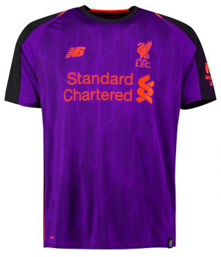 Maglia Liverpool away viola 2018-2019