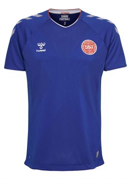 Maglia Danimarca portiere blu away