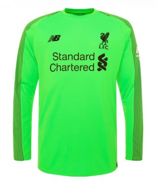 Seconda maglia portiere Liverpool verde 2018-2019