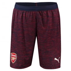 Pantaloncini Arsenal away blu-bordeaux 2018-2019