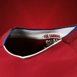 Colletto Danimarca blu e bianco