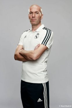 Zidane abbigliamento training Real Madrid