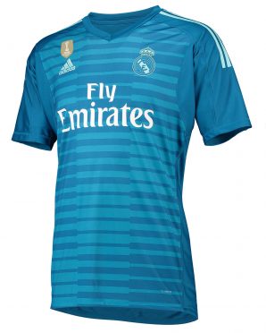 Maglia Real Madrid portiere away 2018-19 azzurra