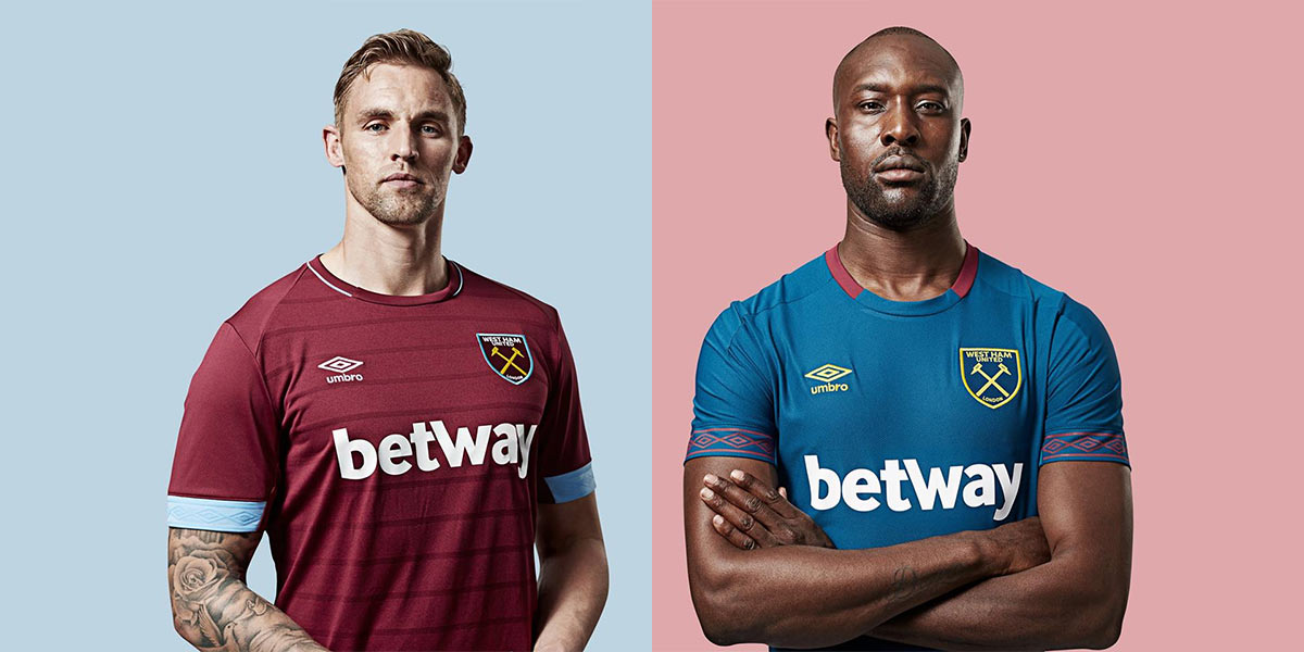 Le nuove maglie del West Ham 2018-19