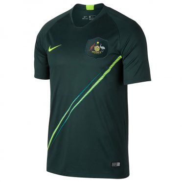 Seconda maglia Australia 2018 verde