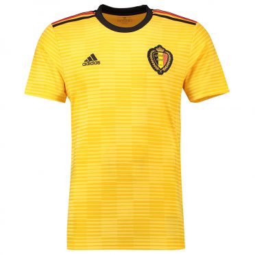 Belgio divisa away gialla 2018