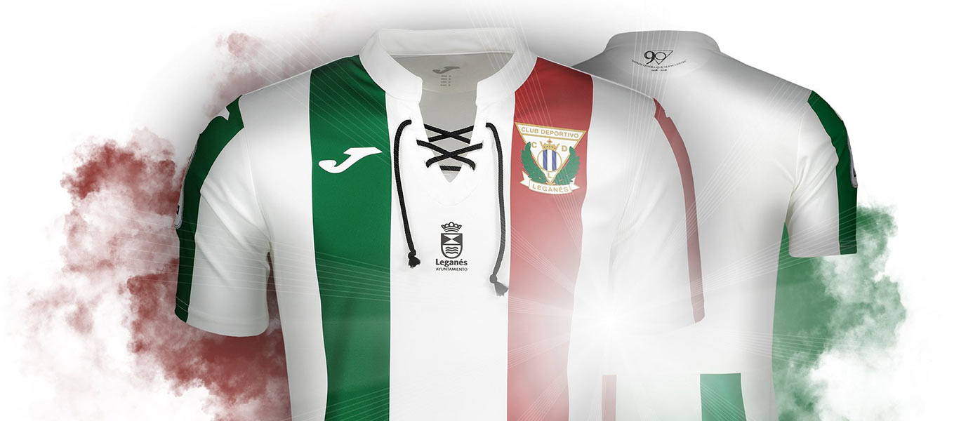 Leganés maglia tricolore away 2018-19