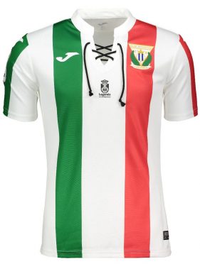 Seconda maglia Leganés 2018-2019 tricolore