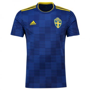 Svezia divisa away blu 2018