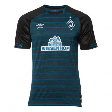 Seconda maglia Werder Brema verde-nero 2018-19