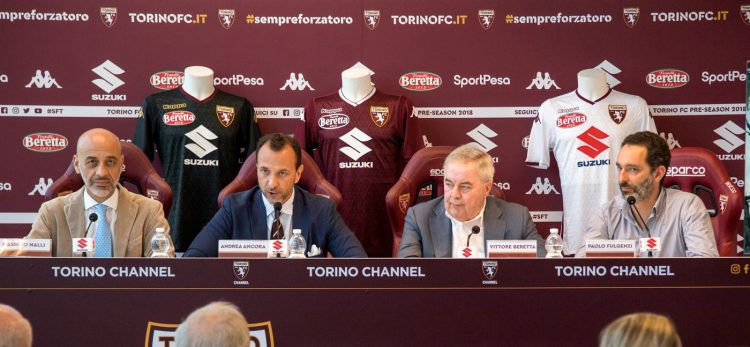 La presentazione delle maglie del Torino 2018-2019