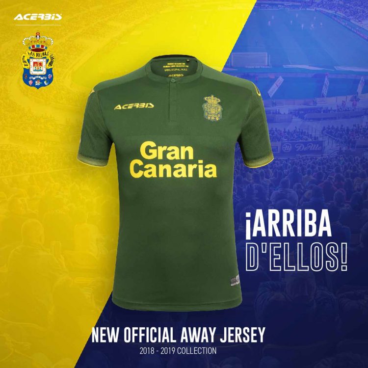 Maglia away Las Palmas 2018-2019 verde