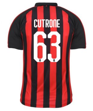 Maglia Milan home Cutrone 63