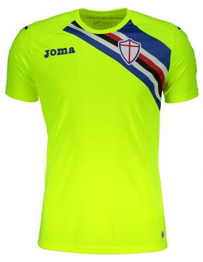Maglia portiere Sampdoria giallo fluo 2018-2019
