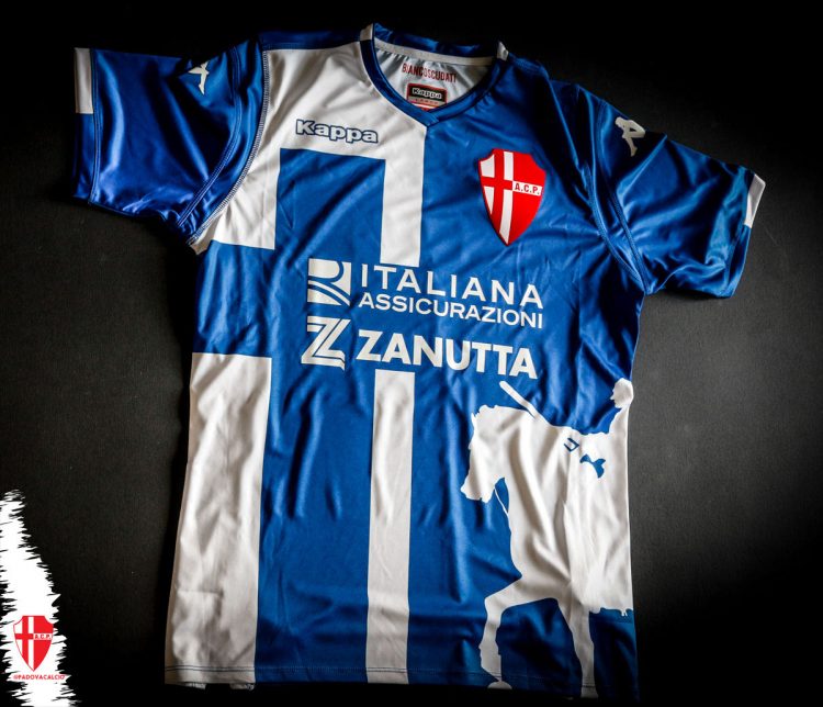 Seconda maglia Padova blu 2018-2019