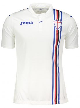 Seconda maglia Sampdoria bianca 2018-2019