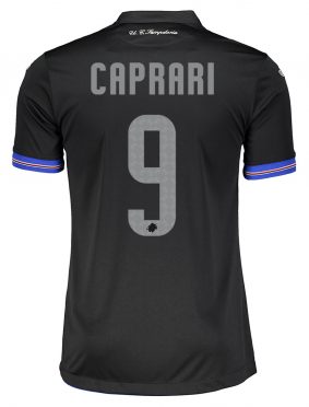 Maglia Caprari 9 Sampdoria nera 2018-19