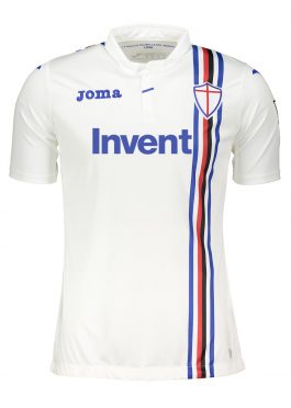 Seconda maglia Sampdoria bianca 2018-19