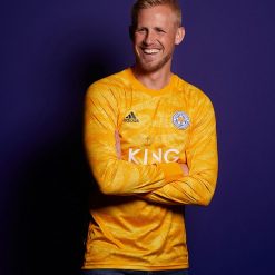 Kasper Schmeichel maglia portiere Leicester gialla