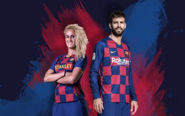 Pique, nuova divisa Barcellona 2019-2020