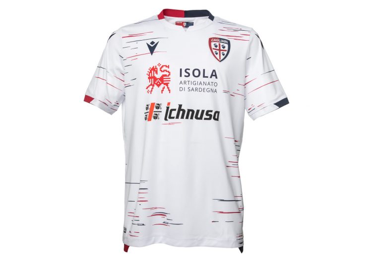 Seconda maglia Cagliari 2019-2020 bianca
