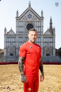 Maglia Fiorentina rossa 2019-2020