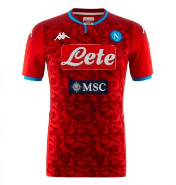 Maglia portiere Napoli rosso 2019-2020