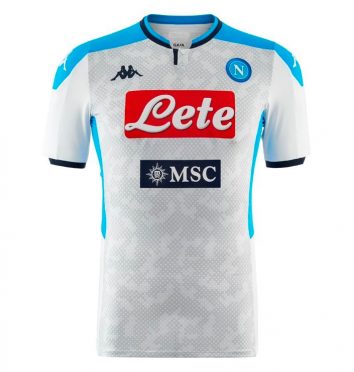 Terza maglia Napoli 2019-2020 bianca