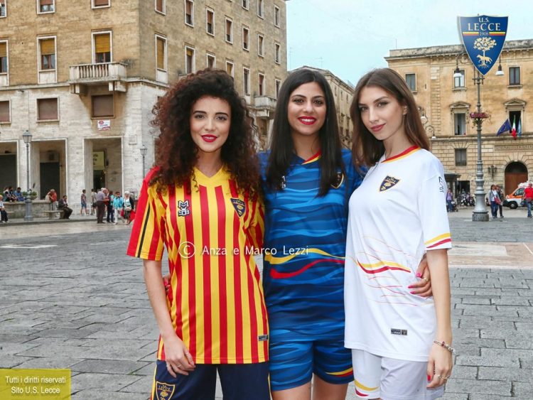 Le nuove maglie del Lecce 2019-2020