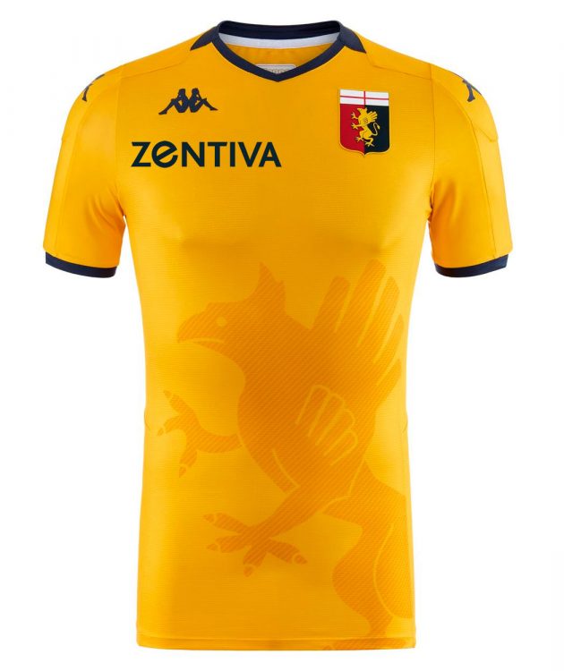 Maglia Genoa portiere gialla Kappa
