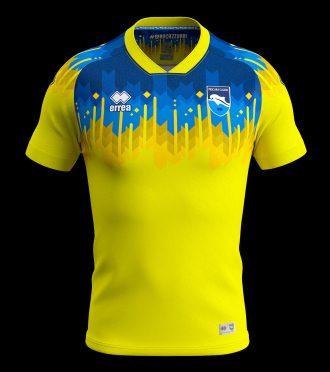 Seconda maglia Pescara 2019-2020 gialla
