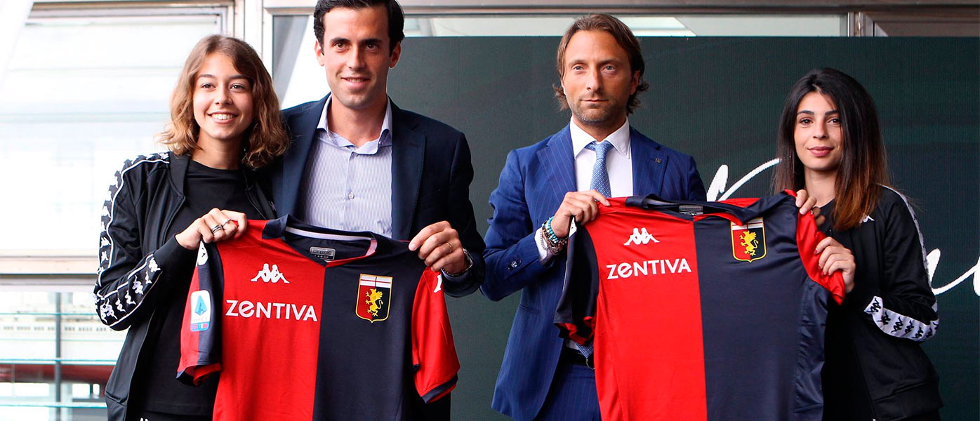 Presentazione maglie Genoa Kappa