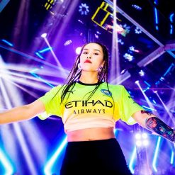 Lancio terza maglia City a Shanghai