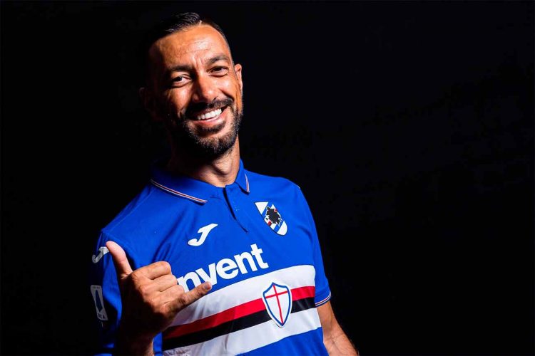 Quagliarella, divisa Sampdoria Serie A