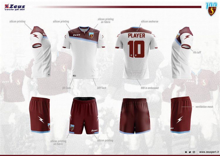 Salernitana divisa away 2019-2020