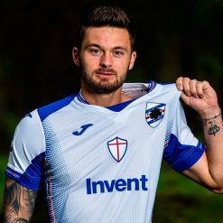 Linetty, maglia Sampdoria trasferta