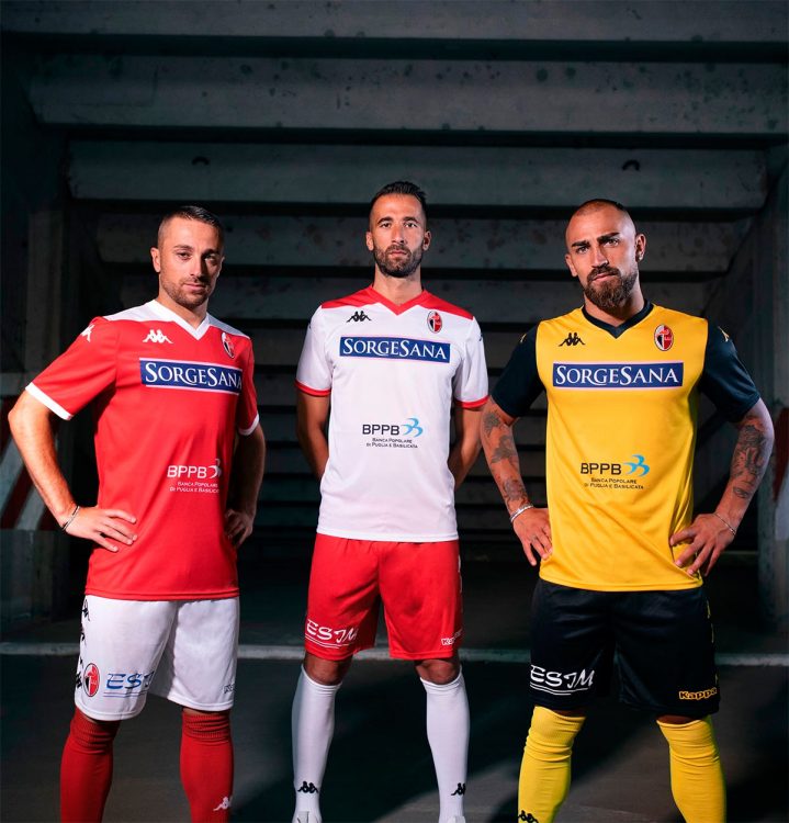Le divise del Bari 2019-2020 Kappa