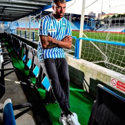 Petagna con la maglia della Spal