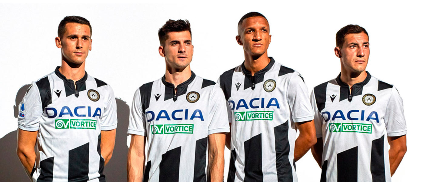 La nuova maglia dell'Udinese 2019-2020