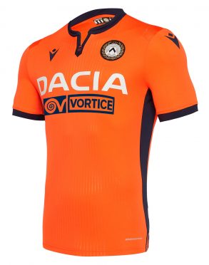 Seconda maglia Udinese arancione 2019-2020