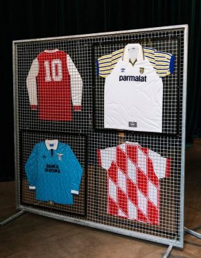 Maglia Umbro in mostra a Milano