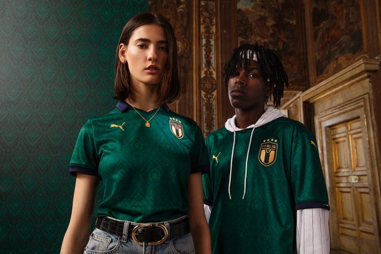 Maglia Italia Rinascimento verde Puma