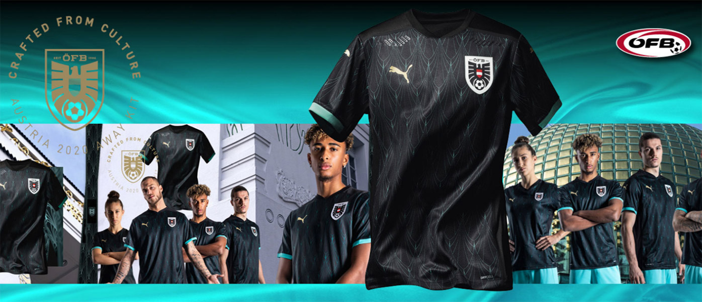 Seconda maglia Austria 2020