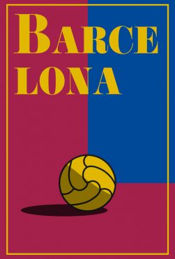 Barcellona Minimal Poster