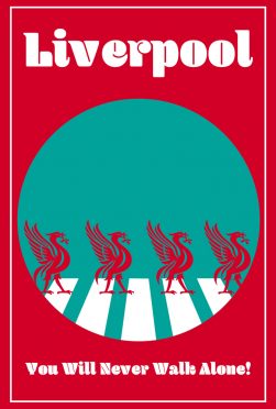 Liverpool Minimal Poster