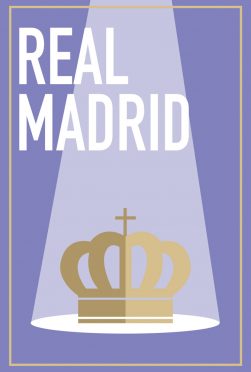 Real Madrid Minimal Poster