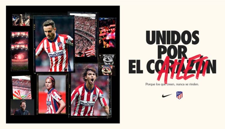 Poster campagna Atletico Madrid 2020-21 Nike